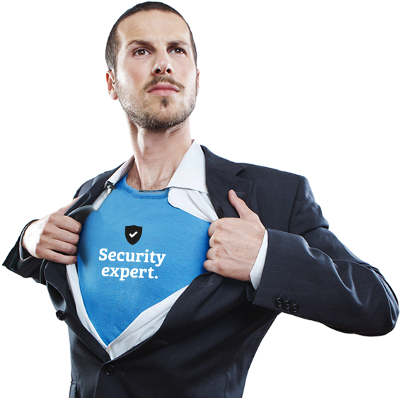 Security expert hero